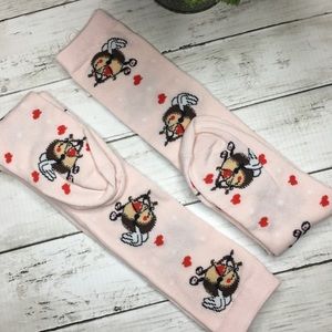 Target Accessories - Porcupine Cupid w/ Hearts Knee High 2 pack socks Target Accessories - Porcupine Cupid w/ Hearts Knee High 2 pack socks